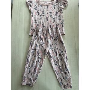 Marcela 100% Pima Cotton Mermaid Pajamas 3T